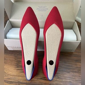 Rothy’s Point - Chili Red - Size 9.5 (never worn)